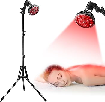 Amazon.com: Wolezek Red Light Therapy with Stand for Face and Body